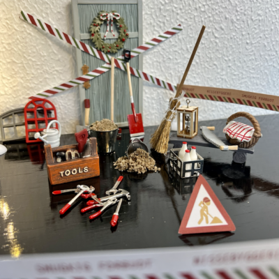Ein magischer Gruß und Abschied vom Wichtel: Print-Selbst-PDF